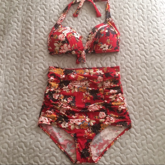 cocoship high waisted bikini